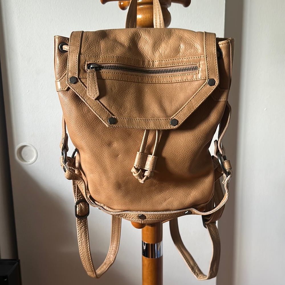 Day & Mood women backpack 13H x 10”W, new with no tags. 100% Genuine Leather.
